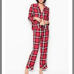 Victoria's secret plaid PJ set